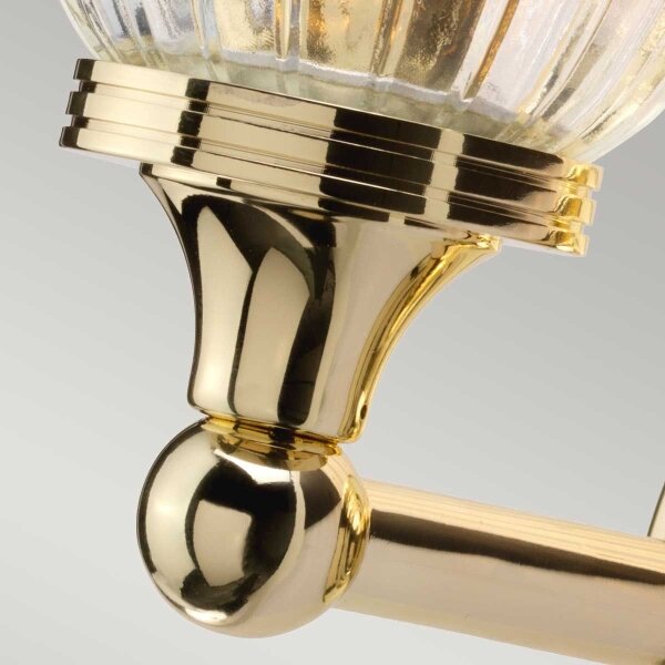 Elstead BATH-AUSTEN1-PB-LED Стенен осветител за баня AUSTEN 1xG9/3W/230V IP44, златист