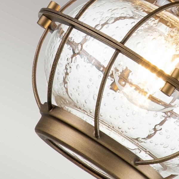 Kichler KL-BRIDGEPOINT-S-NBR - Външно осветително тяло BRIDGEPOINT 1xE27/60W/230V IP44