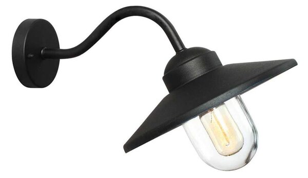Elstead KLAMPENBORG-BK- Външно осветително тяло KLAMPENBORG 1xE27/60W/230V IP44 черно