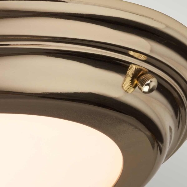 Elstead WELLAND-F-PB - LED таванно осветително тяло WELLAND LED/25W/230V 3000K златисто