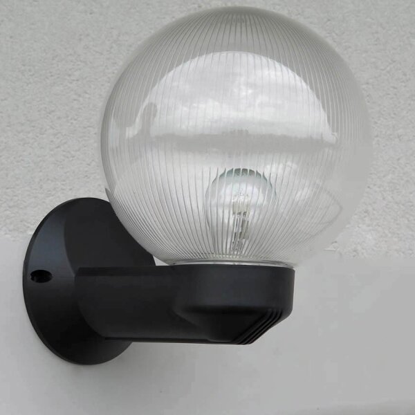 Palnas 116002-01 - Екстериорен аплик NADIR 1xE27/15W/230V IP44 прозрачен