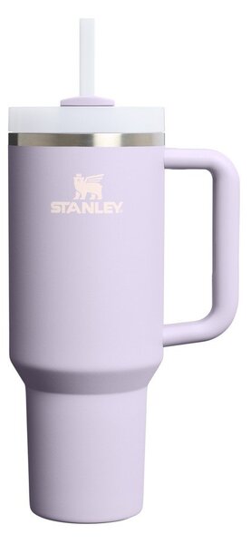 Термос със сламка от неръждаема стомана в цвят лавандула 1,18 l Quencher H2.O FlowState™ Tumbler Purple Dust – Stanley