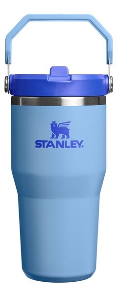 Син термос от неръждаема стомана 600 ml IceFlow™ Flip Straw 2.0 Tumbler Blue Sky – Stanley