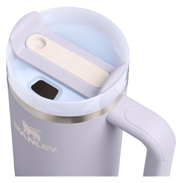 Термос със сламка от неръждаема стомана в цвят лавандула 890 ml Quencher H2.O FlowState™ Tumbler Purple Dust – Stanley