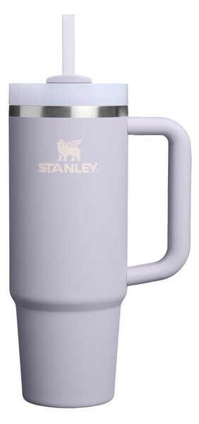 Термос със сламка от неръждаема стомана в цвят лавандула 890 ml Quencher H2.O FlowState™ Tumbler Purple Dust – Stanley