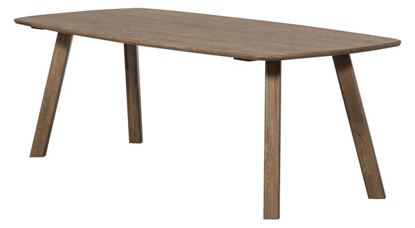 Трапезна маса от масивен дъб 100x220 cm Tablo – WOOOD