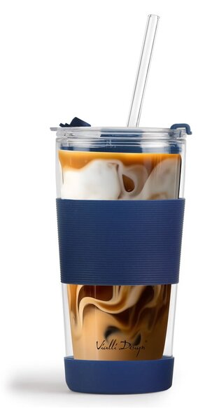 Синя термочаша 600 ml Fuori – Vialli Design