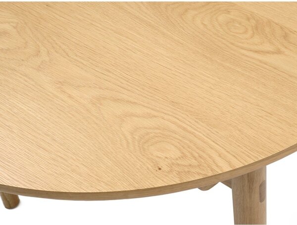 Сгъваема маса за хранене от дъб 100x190 cm Carno - Unique Furniture