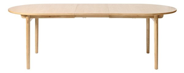 Сгъваема маса за хранене от дъб 100x190 cm Carno - Unique Furniture