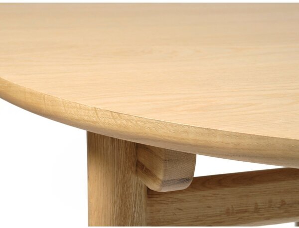 Сгъваема маса за хранене от дъб 100x190 cm Carno - Unique Furniture