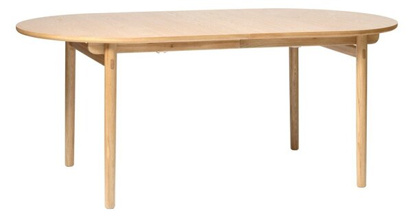 Сгъваема маса за хранене от дъб 100x190 cm Carno - Unique Furniture