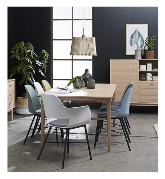 Сив трапезен стол Whistler - Unique Furniture
