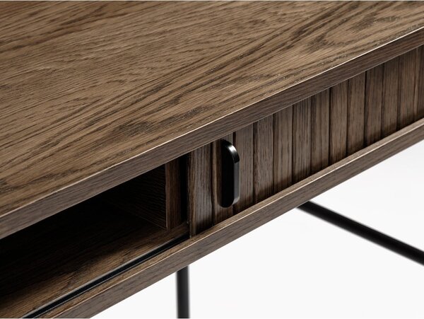 Работна маса от дъб 60x120 cm Nola - Unique Furniture