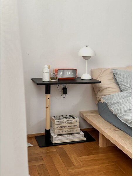 Странична масичка от масивен бор 30x55 cm Adjust – Karup Design