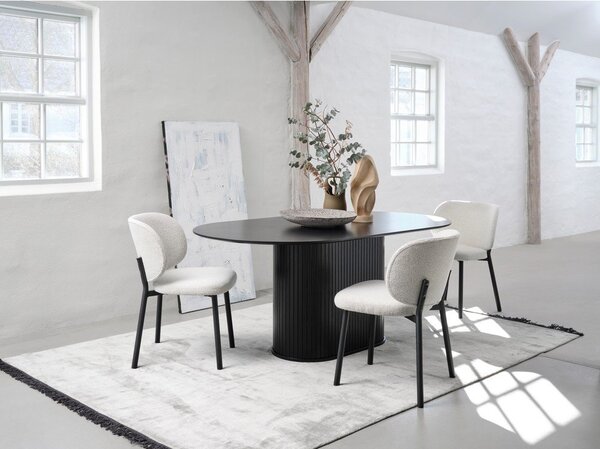 Бели трапезни столове в комплект от 2 броя Swan - Unique Furniture