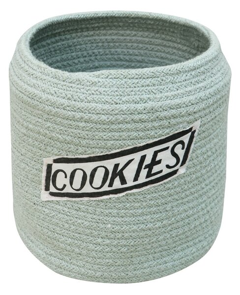 Светлосиня текстилна детска кошница за играчки ø 20x26 cm Cookie Jar – Lorena Canals