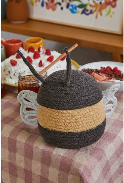 Текстилна детска кошница за играчки ø 15x15 cm Baby Bee – Lorena Canals