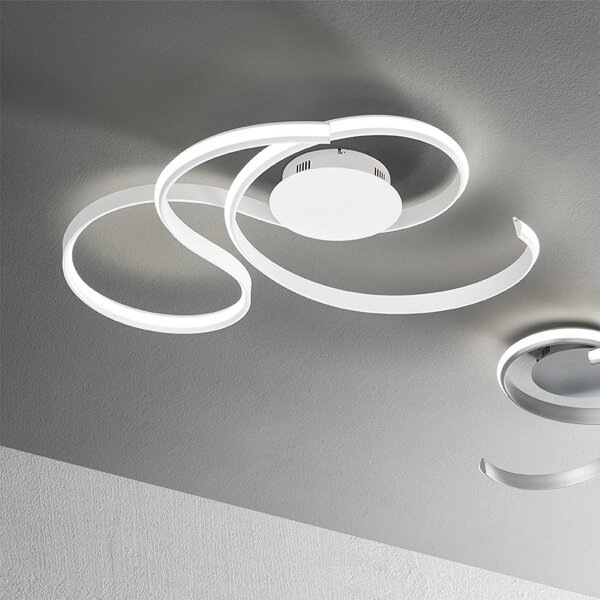 Ondaluce - димируемо LED стенно осветително тяло TWIST LED/57W/230V бяло
