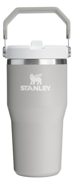 Светлосив термос от неръждаема стомана 600 ml IceFlow™ Flip Straw 2.0 Tumbler Ash – Stanley