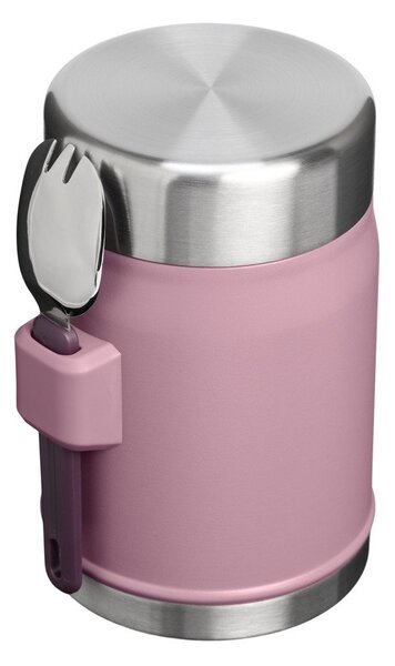 Лилав термос за храна от неръждаема стомана 400 ml Legendary Food Jar + Spork Purple Smoke – Stanley