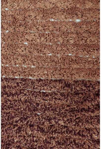 Памучен килим в тухлен цвят 80x140 cm Twin Toffee – Lorena Canals