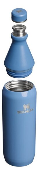 Синя термо бутилка от неръждаема стомана 600 ml All Day Slim Bottle Blue Sky Gloss – Stanley