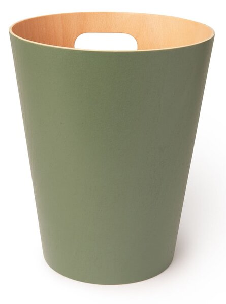 Зелено офис кошче за боклук 7,5 l Woodrow – Umbra