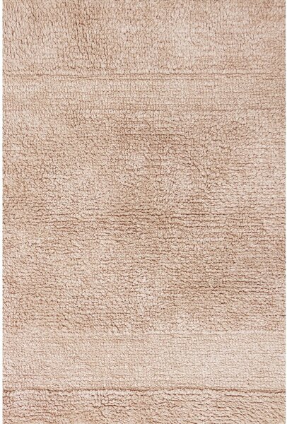 Светлорозов ръчно изработен памучен килим подходящ за пране 140x200 cm Bloom Rose – Lorena Canals
