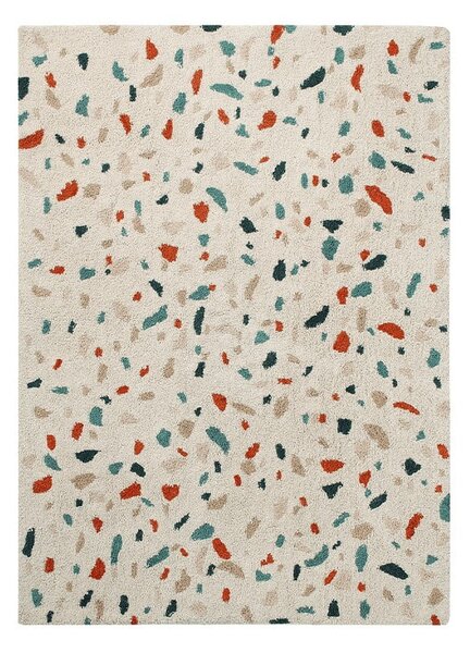 Кремав памучен килим подходящ за пране/ръчно изработен 140x200 cm Terrazzo Marble – Lorena Canals