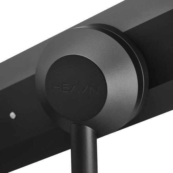 HEAVN One, QI, сензор за въздух, черен, Затъмняване, Черен, кабинет / офис, Метал, Дизайн