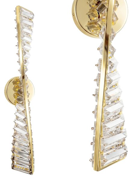 СТЕНЕН LED АПЛИК APP1951-W 50 cm GOLD